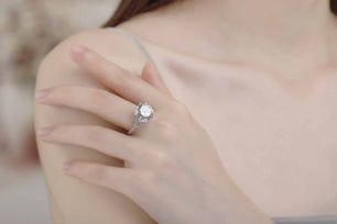 Diamond Silver Ring