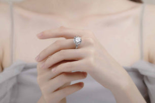 Diamond Silver Ring