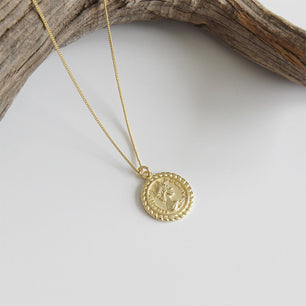 Silver Coin Necklace