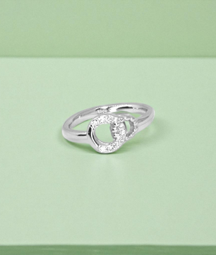 Circle of Love Silver Ring