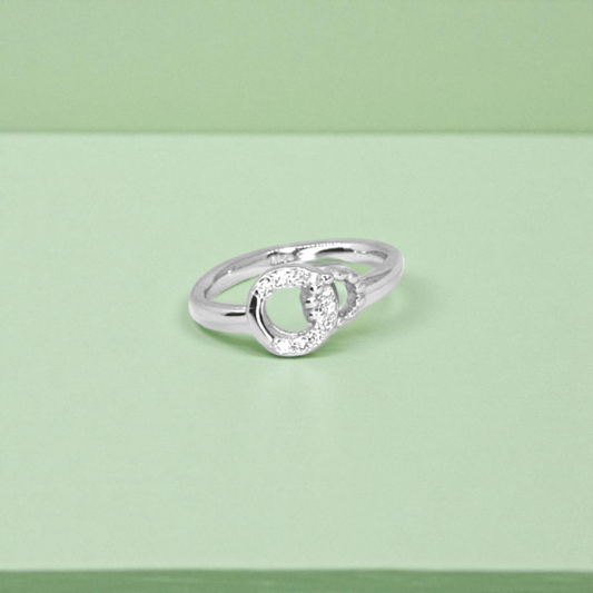 Circle of Love Silver Ring