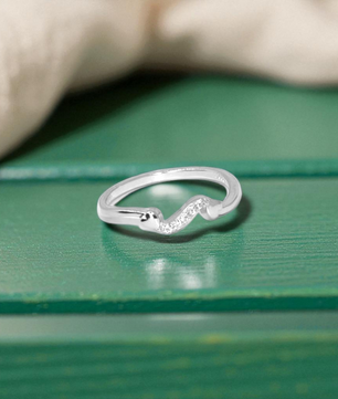 Heartbeat Promise Silver Ring