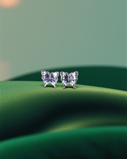 Wings of Us Silver Earrings
