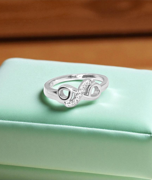 Forever Infinity Silver Ring