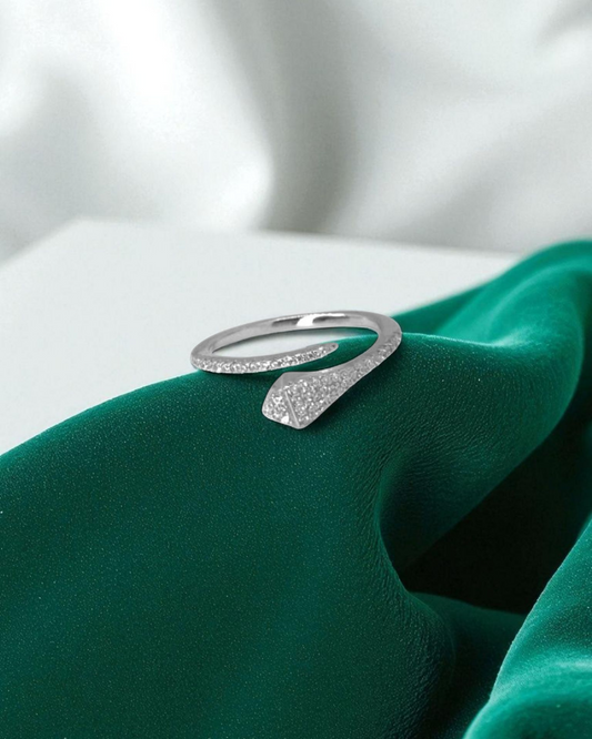 Stellar Flow Silver Ring